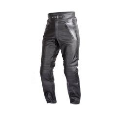 WICKED STOCK Leather Pants for Men Black Motorcycle Riding Pants-Armored  Off Road Adventure Touring Dual Spo